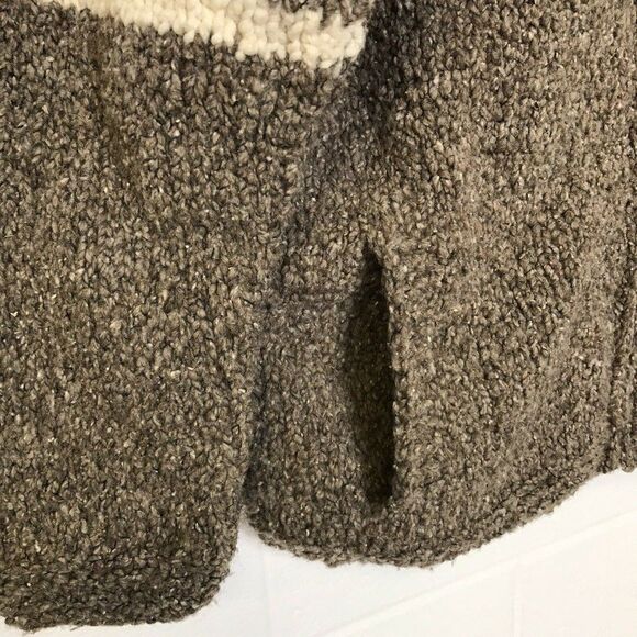 Alpaca Connection Womens Long Sleeve Cardigan Sweater Zip Front Size Medium - Picture 6 of 11